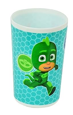 FUN HOUSE 005562 PYJAMASQUES Verre pour Enfant, Polypropylène, Vert, 10 x 0,03 x 6,5 cm