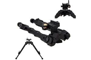 ‎KOYHENG 6-9 Zoll V9 Zweibein Taktisches Airsoft Gewehr M-LOK Bipod Picatinny