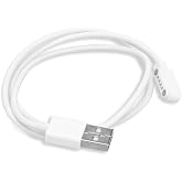 Alkatronik Usb 4 Pin Pogo Kablo Akıllı Saat Manyetik Sabitleyici Şarj Kablosu Usb 2.0