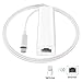 Produktbild Lightning op Ethernet adapter, Ethernet adapter, Lightning op LAN RJ45 Network Adapter voor iPhone/iPad, iPhone 8/7/iPad Lightning Ethernet adapter