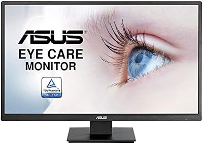 ASUS VA279HAE - Ecran PC 27" FHD - Dalle VA - 16:9 - 60Hz - 1920x1080 - 300cd/m² - HDMI et VGA - Flicker Free - Filtres de lumière bleue