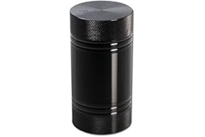 PatchouliWorld Black Leaf Premium Pollenpresse L-Size - Höhe: 68mm, Durchmesser: Ø 35mm