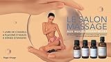 Image de Le salon de massages aux huiles essentielles : Avec 4 flacons d'huiles essentielles et 4 cônes d'encens