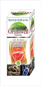 SV Pharmaceuticals Orthowell Pain Killer Ayurvedic Herbal Oil ? 60 ml (pack of 2)