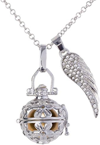 Kossberg Women's Silver Plated Angel Caller 55863 Necklace gold