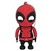 Produktbild Deadpool Marvel Avengers USB Stick 8 GB Speicherstick 2.0 High Speed | Schlüsselanhänger Memory Stick Flash Drive, Lustige Geschenke 3D Figur Gadget Geschenke