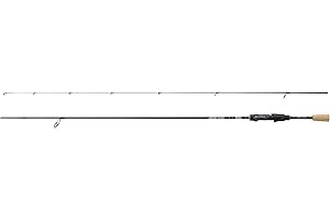 Mitchell Epic MX2 Canna da spinning, Leggera in carbonio per la pesca d'acqua dolce e con esche artificiali, Ottima per la pesca alla trota, al pesce persico e ai predatori, Nero/Oro