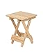 Produktbild Klapphocker, Schemel, Hocker, Beistelltisch Holz, Buche natur, (l x b x h) 485 x 380 x 355mm