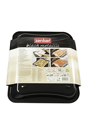 Zenker Ofenblech ausziehbar, rechteckiges Backblech mit Antihaft-Beschichtung zum Kuchenbacken (flexible Maße: 34,5-52 x 33 x 3 cm), Menge: 1 Stück - 4