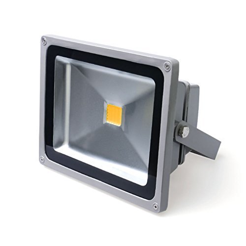 Auralum 2 ans de Garantie 20w LED Projecteur LED Spot Extérieur 1700Lumen 230V IP65 3000K Blanc Chaud