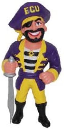 NCAA East Carolina Pirates Mascot Ornament by Oxbay