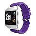 Produktbild Fashion Sports Soft Silikon Ersatz Sport Band für Fitbit Ionic Watch Style weich und komfortabel (Lila)