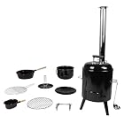 BRAST Eintopfofen mit Grillfunktion Ofen Kugelgrill Grill Outdoor-Küche Gulaschkanone Suppenkessel… – Bild 2