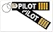 Produktbild Schlüsselanhänger *** PILOT Edition - 4 Stripes *** -- (Flugkapitän - Captain - P.I.C. 'Pilot in Command')