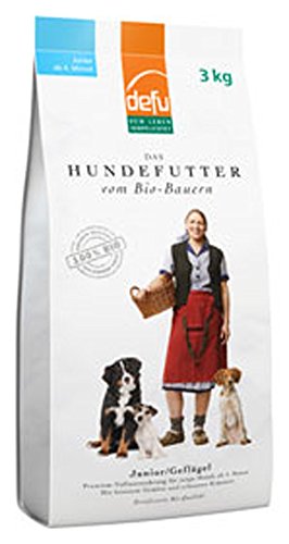 Preisvergleich Produktbild 2er-SET Bio Hundefutter Junior 3kg Defu