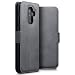 Produktbild TERRAPIN, Kompatibel mit Samsung Galaxy A6 Plus 2018 Hülle, Premium ECHT Leder - Slim Fit - Flip Handyhülle Samsung Galaxy A6 Plus 2018 Tasche Schutzhülle - Grau