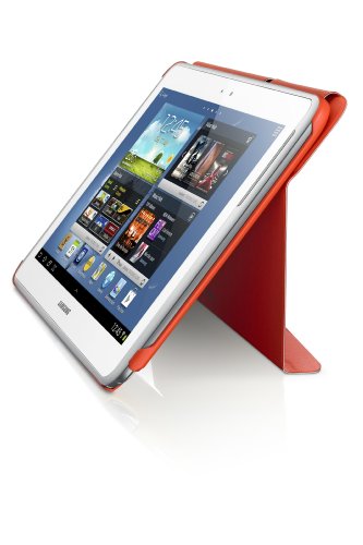 Samsung Original Diarytasche (Flipcover) im Buchdesign EFC-1G2NOECSTD (kompatibel mit Galaxy Note 10.1 Für das Jahr 2013 nur Modell) in orange - 5
