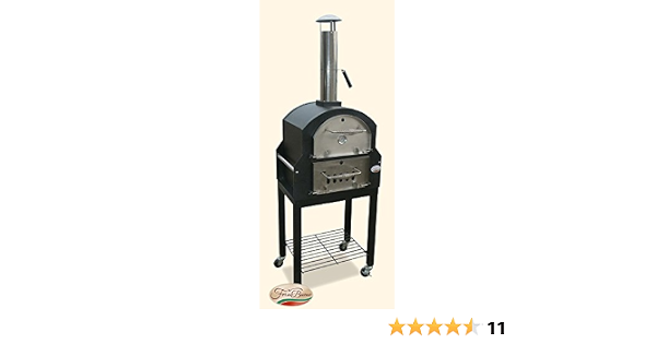 Forno Buono® Amalfi Pro- Pizza Oven Wood-Fired Patio Garden Outdoor Bread  Oven : Amazon.co.uk: Garden \u0026 Outdoors