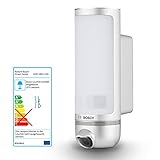 smart camera samsung Bosch Smart Home Eyes Außenkamera - für eine zuverlässige Grundstücksüberwachung mit stimmungsvoller Außenbeleuchtung