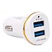 Produktbild Wokee Auto-Ladegerät, Flush Fit Dual Port 5V/3.1A Neuwagen Ladegerät Ausgang für iPhone Android und iOS Adapter Dual USB 2-Port Auto-Ladegerät für