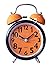 Rise N Shine Orange Dial Vintage Look Table Alarm Clock With Night Led Display RS.499.00