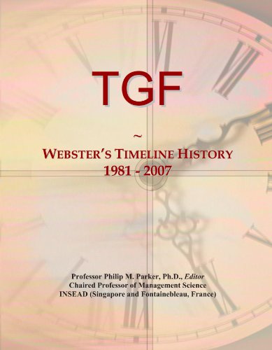 TGF: Webster's Timeline History, 1981 - 2007