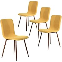 Amazon Co Uk Yellow Dining Chairs Dining Room Furniture