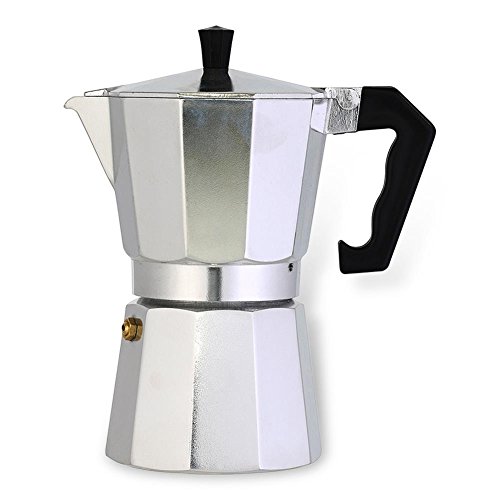 HC-Handel 930591 Espresso Kocher Aluminium 16,5 x 10 x 20 cm silber HC-Handel 930591 Espresso Kocher Aluminium 16,5 x 10 x 20 cm silber Bilder
