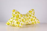 Leseknochen "Smiley GELB" Relaxkissen, Buchstütze, Nackenkissen, Stützkissen, Nackenrolle 22.027 Leseknochen "Smiley GELB" Relaxkissen, Buchstütze, Nackenkissen, Stützkissen, Nackenrolle 22.027