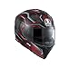 Produktbild AGV Motorradhelm, Deep Schwarz/Weiß/Rot, XL