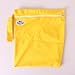 Waterproof Zipper Bag Washable Reusable Baby Cloth Diaper Bag (Yellow)