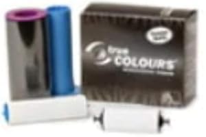 ZEBRA TECHNOLOGIES Zebra 800300-303 Card Printer Ribbon Farbband 1500 Karten Mono Schwarz für ZC300