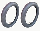 2 x PHIL AND TEDS VIBE 300 x 55 INNER TUBE FOR FRONT & REAR WHEELS BENT/ANGLED VALVE