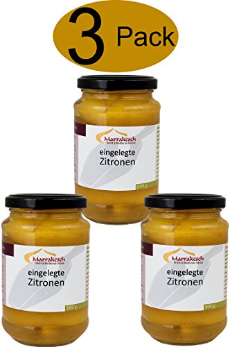 Preisvergleich Produktbild Marokkanische Eingelegte Salzzitronen Zitronen von Marrakesch (3)