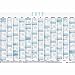 Produktbild Zettler 5 x Plakatkalender 86x61cm 12 Monate Kalendarium 2019