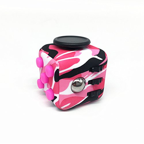 CHIRISEN Fidget Toy Relieves Stress And Anxiety for EDC & ADHD Children and Adults Anxiety Attention Toy (Camo Pink) CHIRISEN Fidget Toy Relieves Stress And Anxiety for EDC & ADHD Children and Adults Anxiety Attention Toy (Camo Pink)