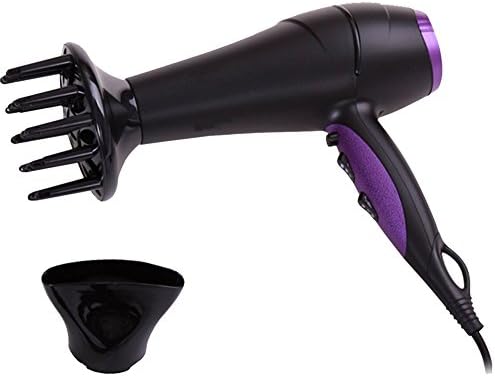 2200W High Power Professional Hair Dryer With 2 Speed And 3 Heat Setting Salon Household Electric Portable Hair Dryer,Purple