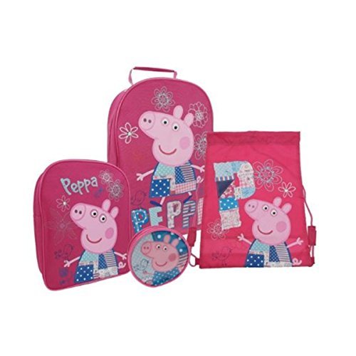 Preisvergleich Produktbild Peppa Pig , Kindergepäck rosa rose 4-6 Jahre
