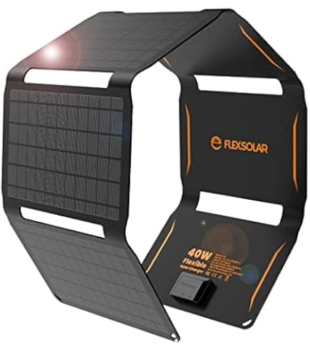 Opvouwbare 60W Zonnepanelen met USB-Lader en 4-in-1 Connector