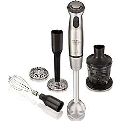 Krups Perfect Mix Pro 9000 Mixeur à main en acier inoxydable et plastique Gris 0,8 l 1000 W