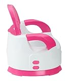 Mattel Fisher-Price CGY50 Komfort Töpfchen mit bequemer hoher Rückenlehne und Ablage für die Arme, pink - 12