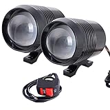 3 MODOS DE ILUMINACIÓN: modo intermitente de alta / baja / estroboscópica 3 modos fáciles de cambiar mediante el interruptor de encendido / apagado.