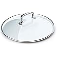 Le Creuset Toughened Non-Stick Glass Lid, 20 cm, 96200820000000, Black