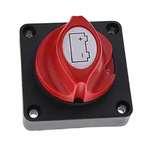 275A Car Truck Boat Battery Disconnect Rotary Isolator Cut Off Kill Switch for Car, Van, Boat, Rv, Truck, etc