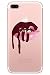 Produktbild For iphone 6/6s Hülle,BICLEVER Coole sexy rote Lippen TPU Silikon Schutz Handy Hülle Handytasche HandyHülle Etui Schale Schutzhülle Case Cover Tasche Etui für Apple iphone 6/6s - Coole sexy rote Lippen