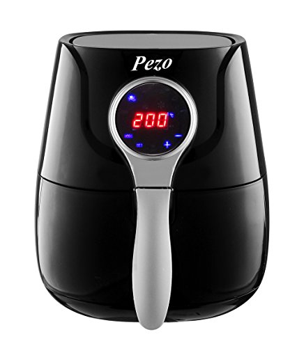 Pezo 2.5 LStainless Steel Air Fryer with LED Display and Rapid Air Technology, Multicolour