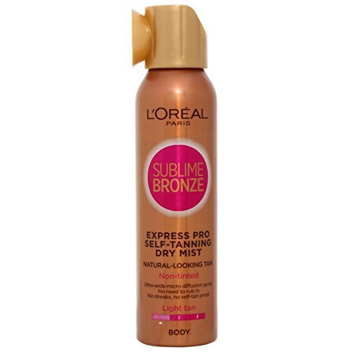 L'Oreal Paris Sublime Self-Tan Body Mist - 150 ml, Fair
