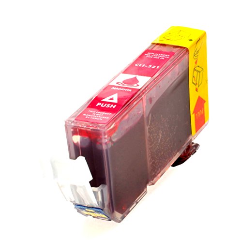 10er Set Druckerpatronen für Canon kompatibel zu PGI-520bk/ CLI-521bk/ CLI-521c/ CLI-521m/ CLI-521y - 5