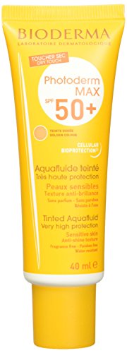 Bioderma Photoderm Max SPF 50+ Aquafluid 40ml - Colour : Golden