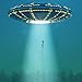 Produktbild JP London sqcnv2303 Kunstdruck auf Leinwand UFO Entführung Area 51 x Dateien bei 66 x 66 cm